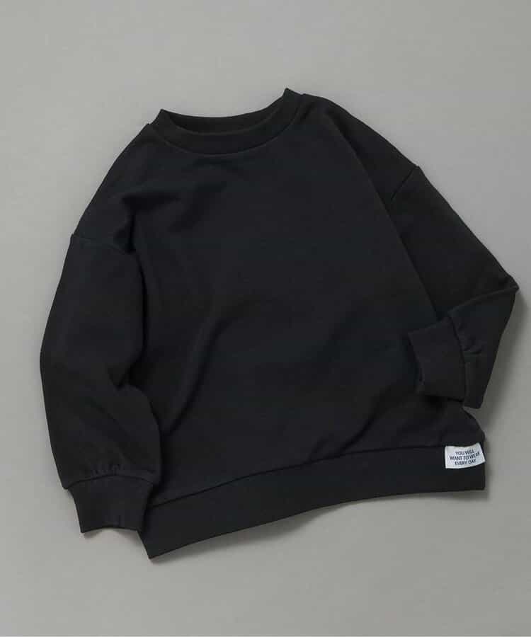 WEB限定 無地ボーダートレーナー