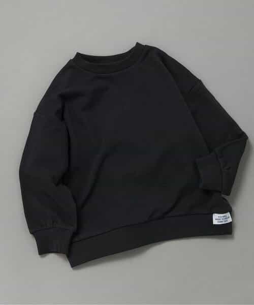 WEB限定 無地ボーダートレーナー