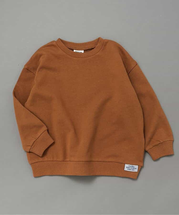 WEB限定 無地ボーダートレーナー