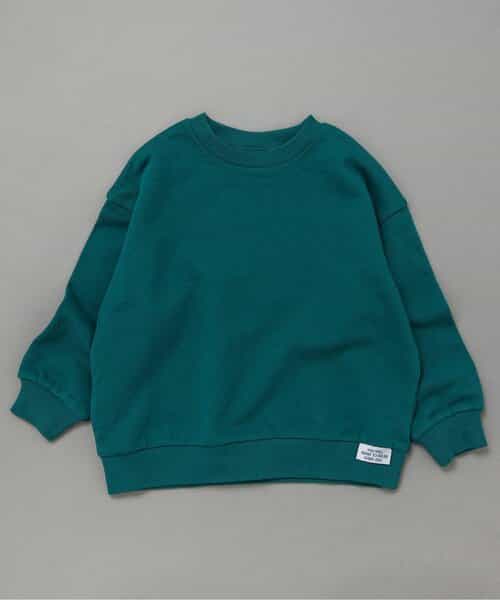 WEB限定 無地ボーダートレーナー