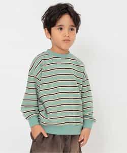 WEB限定 無地ボーダートレーナー