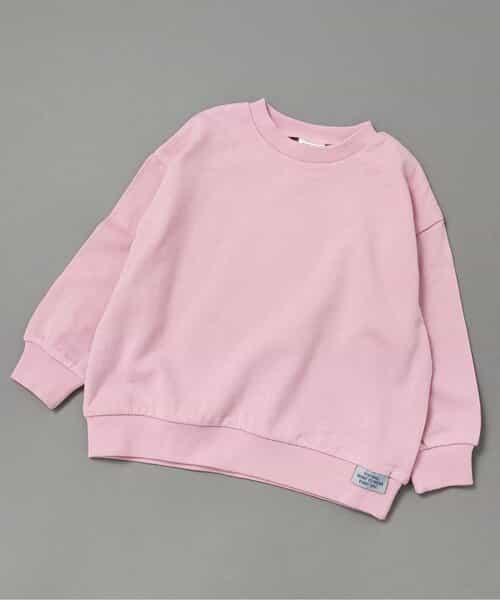 WEB限定 無地ボーダートレーナー