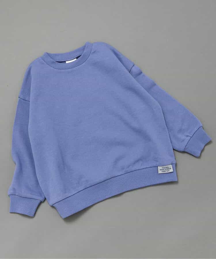 WEB限定 無地ボーダートレーナー