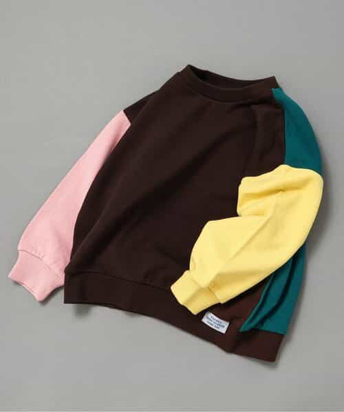 WEB限定 無地ボーダートレーナー