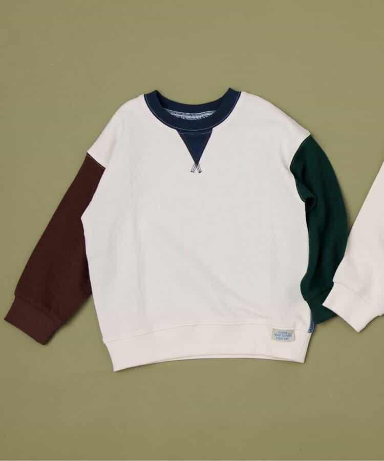 ★SALE★WEB限定 カラバリ ムジ＆ボーダートレーナー