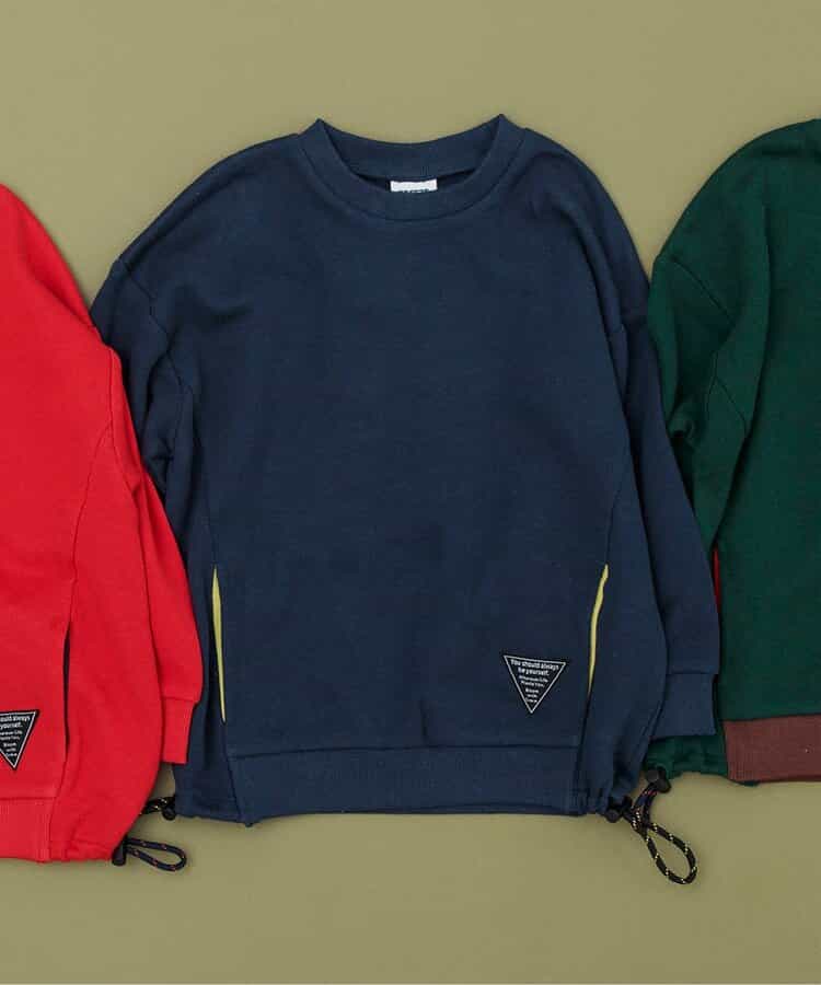 ★SALE★WEB限定 裾ドローコードトレーナー