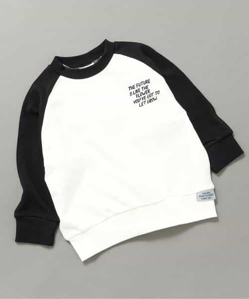 WEB限定 ラグランワンポイントトレーナー