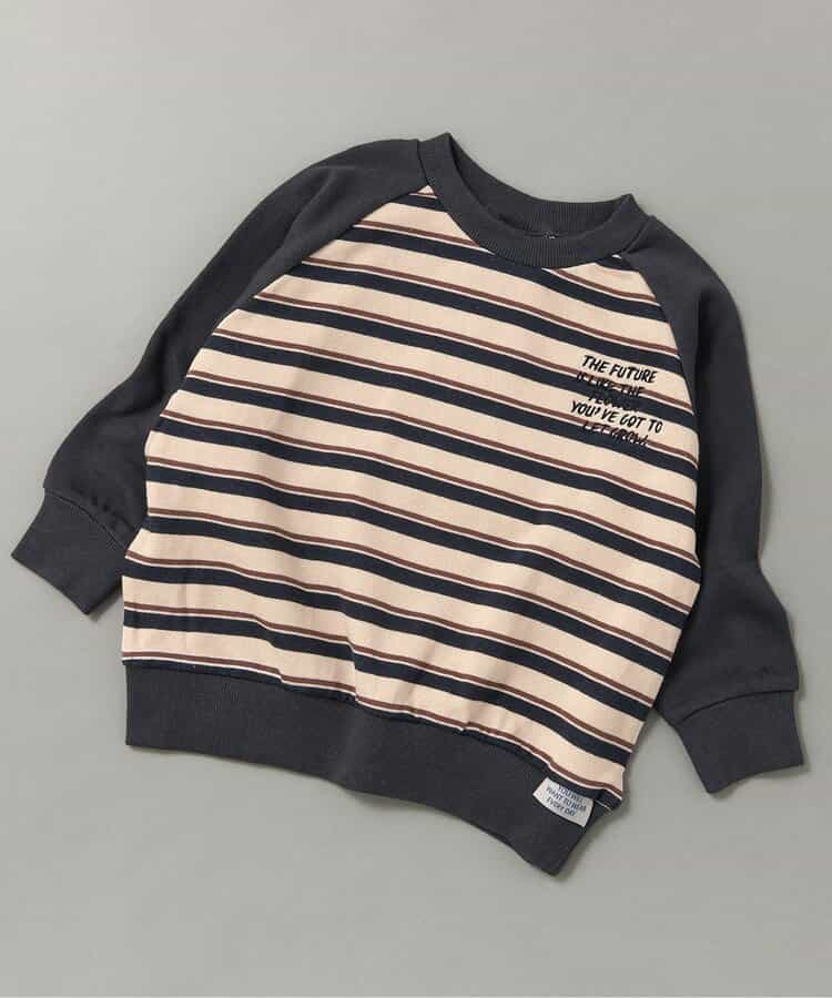 WEB限定 ラグランワンポイントトレーナー