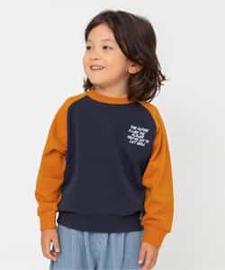 ★SALE★WEB限定 ラグランワンポイントトレーナー