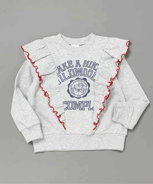 WEB限定 フリルトレーナー