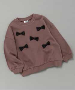 ★SALE★WEB限定 リボンモチーフトレーナー