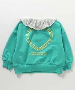 Breeze様★★ ☆SALE☆WEB限定フリル襟GIRLSトレーナー（J411994）|BREEZE