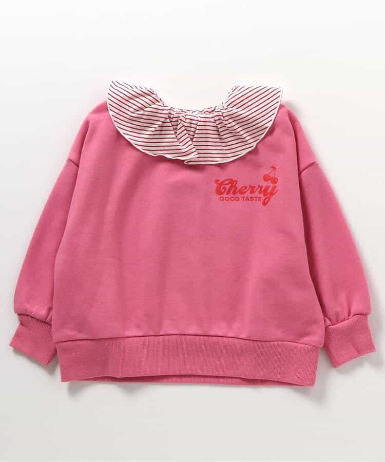 ★SALE★WEB限定フリル襟GIRLSトレーナー