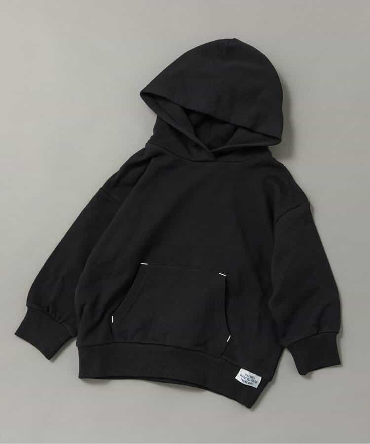 WEB限定 無地ボーダーパーカー