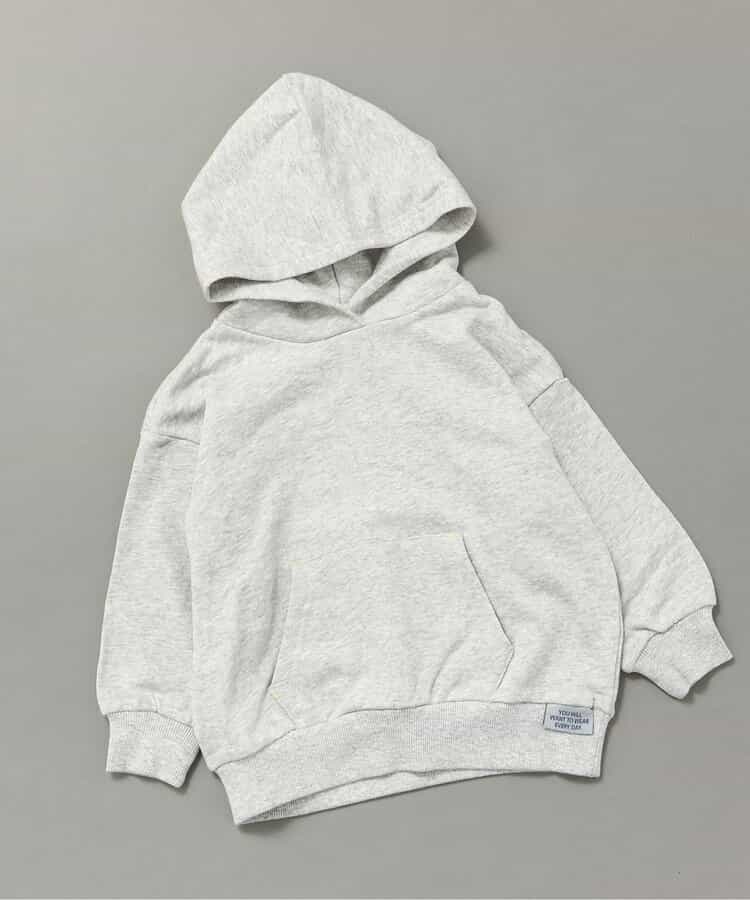 WEB限定 無地ボーダーパーカー