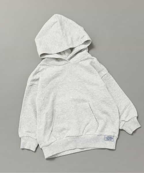 WEB限定 無地ボーダーパーカー