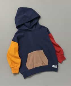 WEB限定 無地ボーダーパーカー