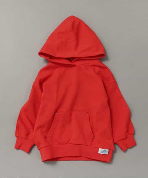 WEB限定 無地ボーダーパーカー