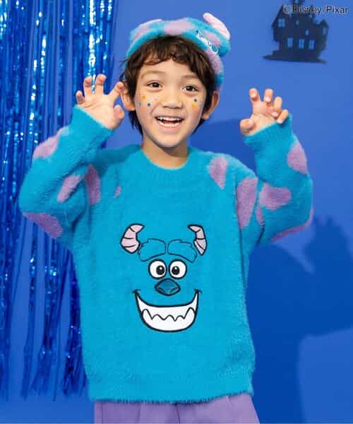 ディズニーキャラクター 「マイク」「サリー」/シャギーニット