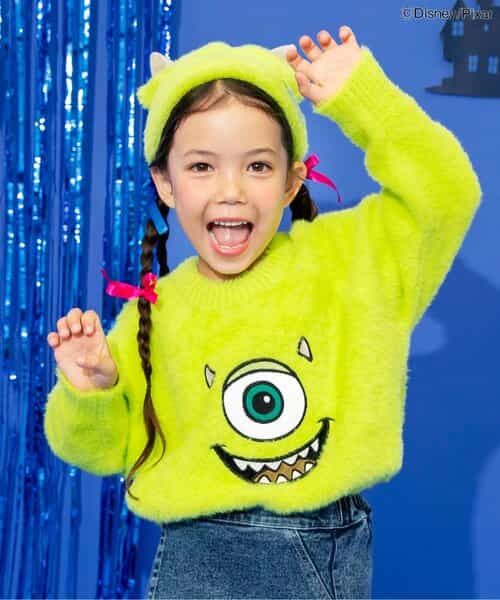 ディズニーキャラクター 「マイク」「サリー」/シャギーニット