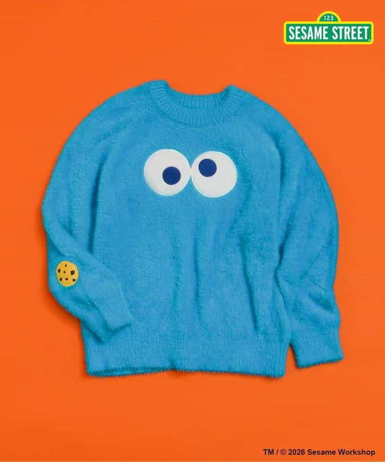 SESAME STREET なりきりシャギーニット