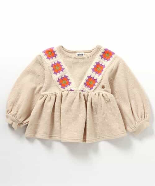 glicoページ　ハンドメイド　子供服 GLOBAL WORK オールインワン トクトク3デニムセット＊Tシャツ/T