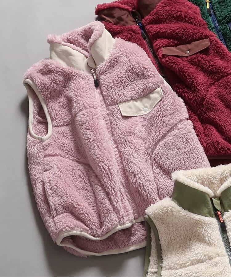 【リンク】ファーフリースベスト