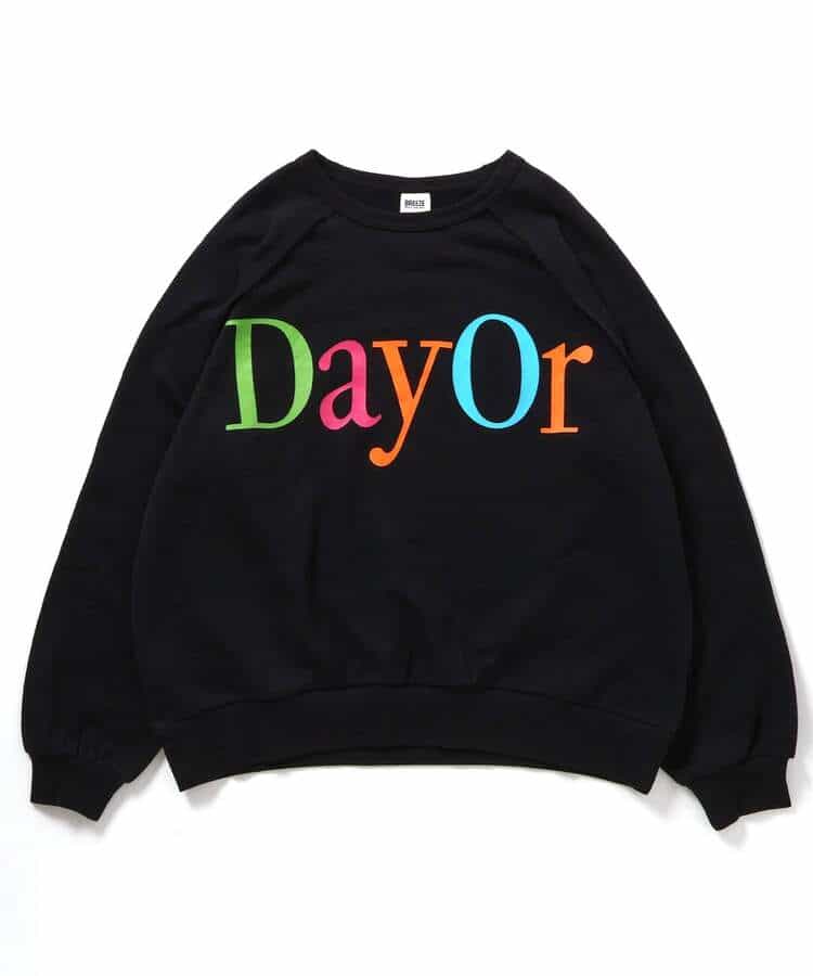 WEB限定 【DayOr】ロゴプリント裏毛トレーナー(大人)_1009805