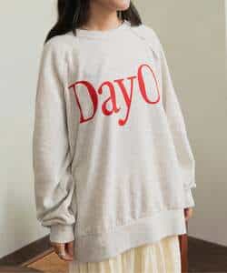 WEB限定 【DayOr】ロゴプリント裏毛トレーナー(大人)_1009806