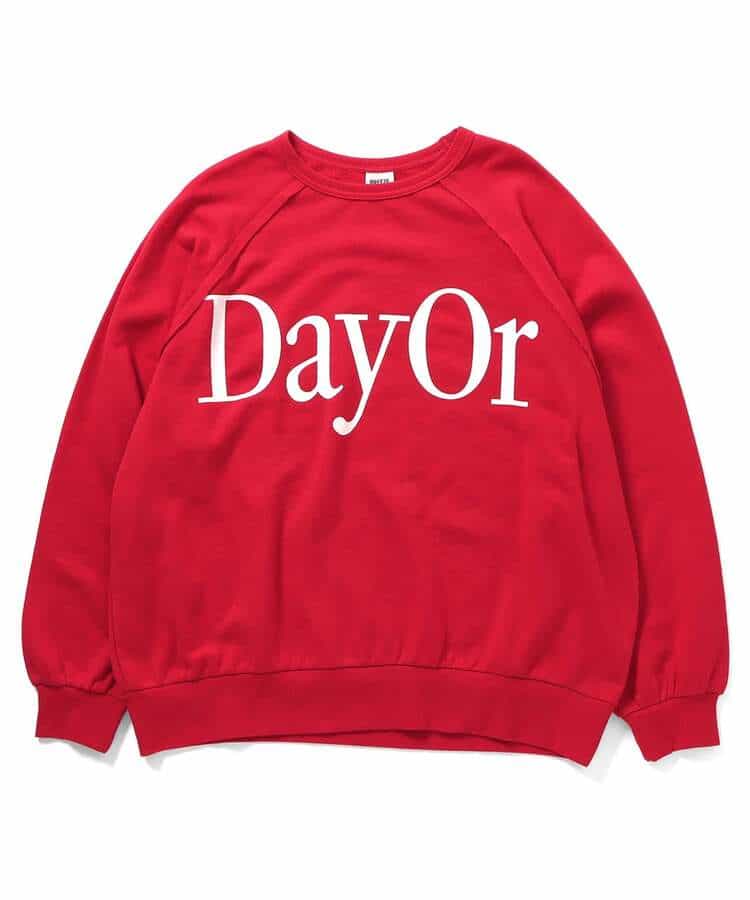 WEB限定 【DayOr】ロゴプリント裏毛トレーナー(大人)_1009807