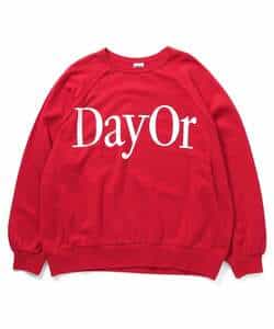 WEB限定 【DayOr】ロゴプリント裏毛トレーナー(大人)_1009807
