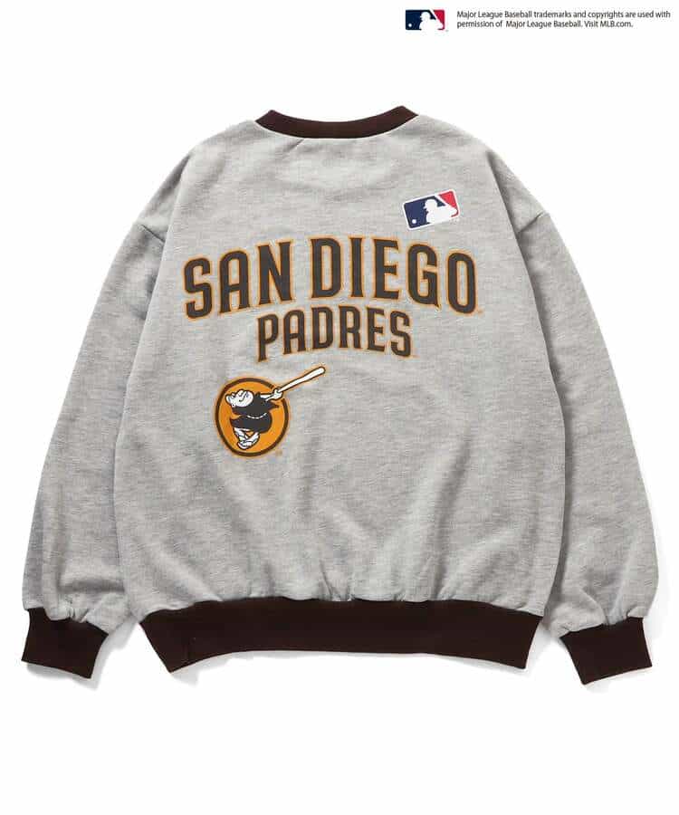 WEB限定 【MLB】バックプリントBIGロゴトレーナー(大人)_996248