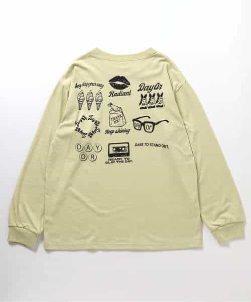 WEB限定 【DayOr】フォトプリントロンT(大人)