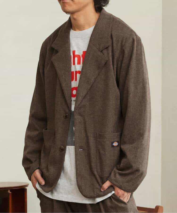 WEB限定【Dickies】 カットテーラードJK(セットアップ可)大人_1009986