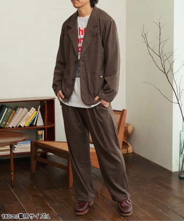 WEB限定【Dickies】 カットテーラードJK(セットアップ可)大人_1010002