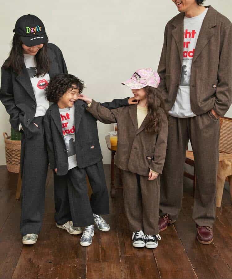 WEB限定【Dickies】 カットテーラードJK(セットアップ可)大人_1010004