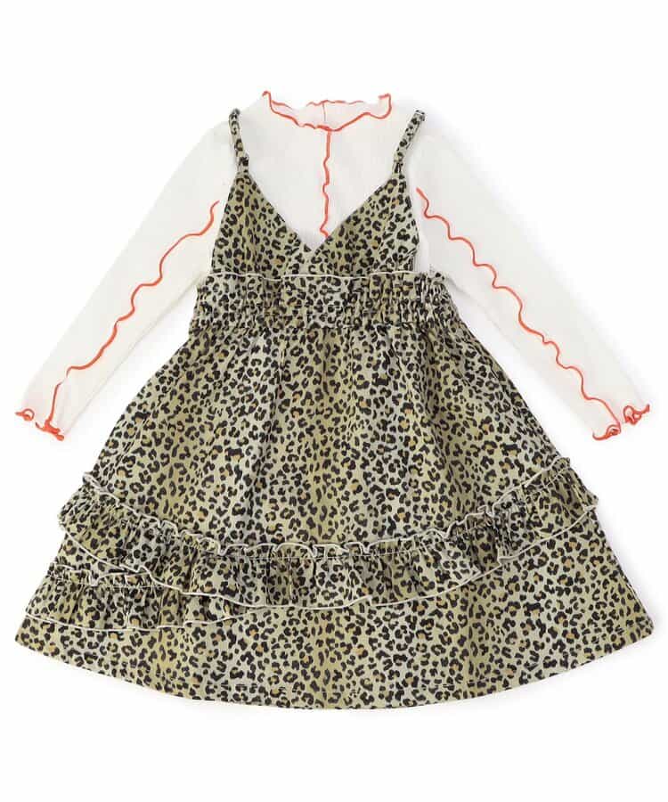 【リンク】Camo・Leopa2Pフリルワンピ_946295