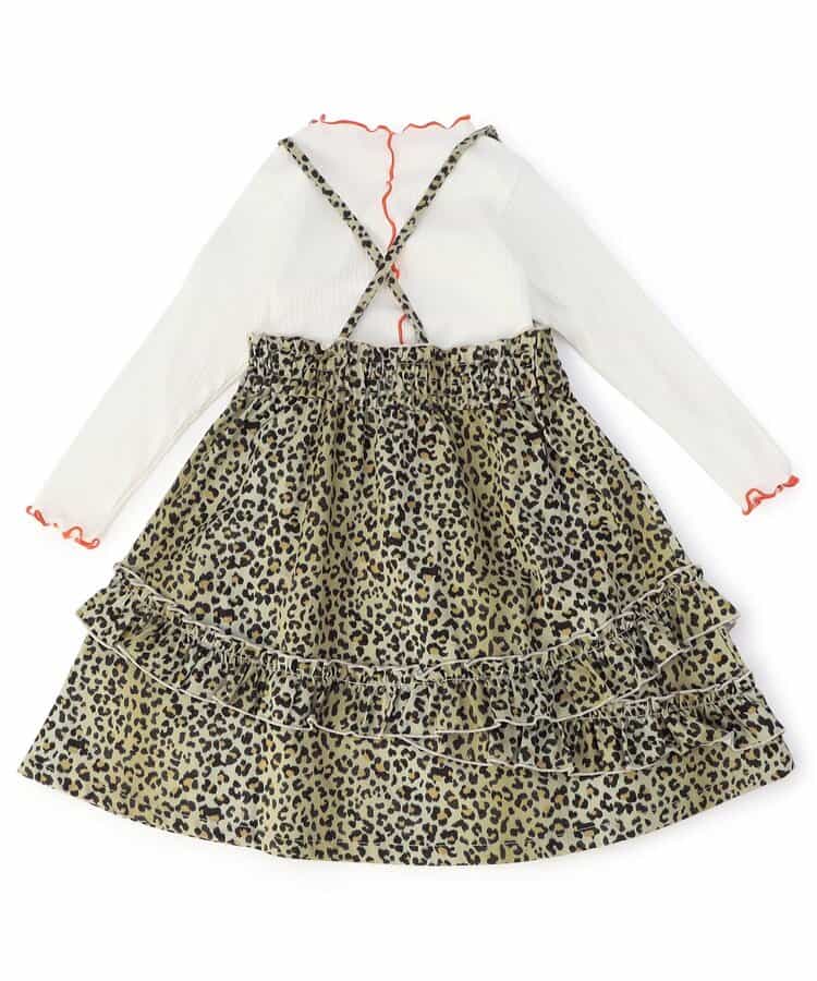 【リンク】Camo・Leopa2Pフリルワンピ_946296