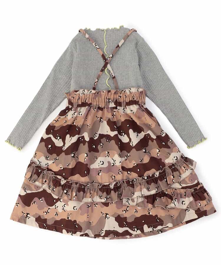 【リンク】Camo・Leopa2Pフリルワンピ_946301