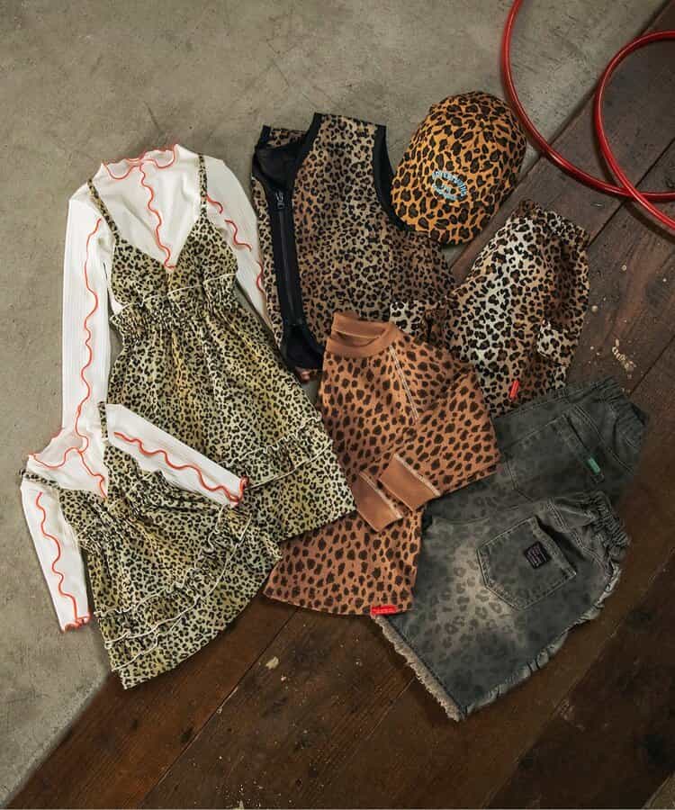 【リンク】Camo・Leopa2Pフリルワンピ_946305