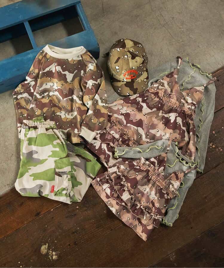 【リンク】Camo・Leopa2Pフリルワンピ_946306