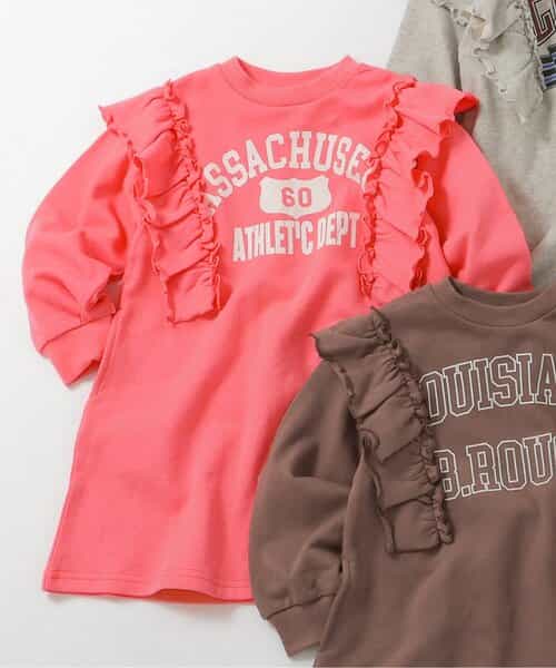 カレッジフリルワンピース