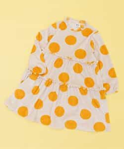 ★SALE★WEB限定  レトロ総柄ベロアワンピース