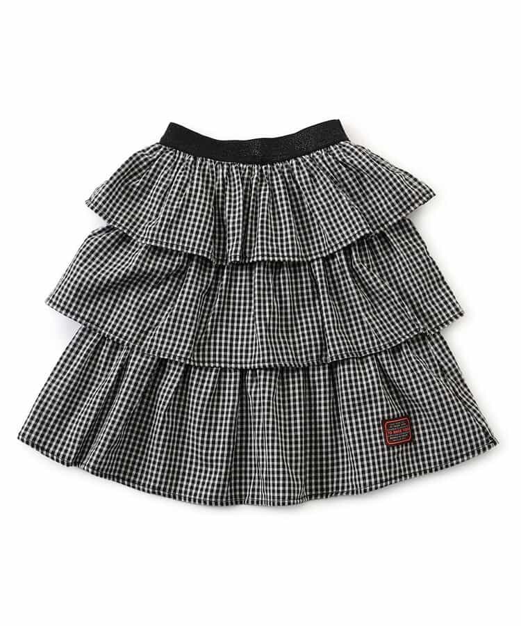 チェックフリルスカート_937213