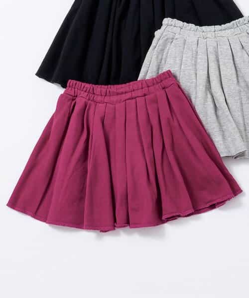 インパンツ付きプリーツスカート
