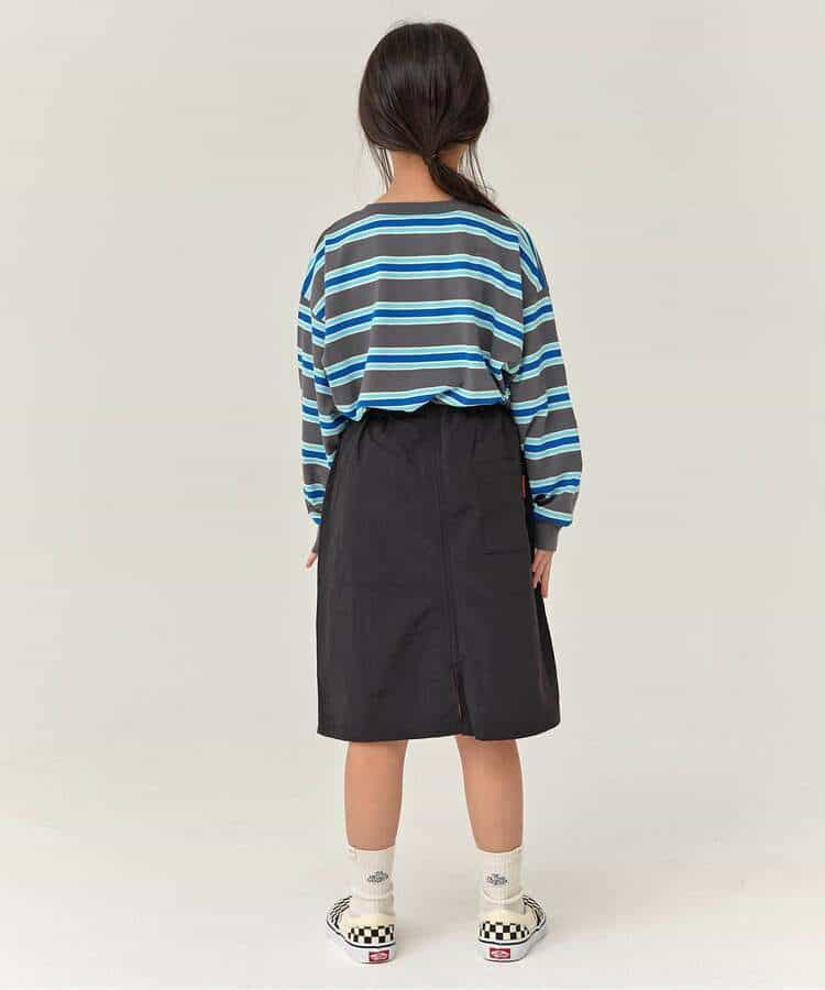 WEB限定  KUDOZ.B シャカシャカナイロンスカート  6分丈_970244