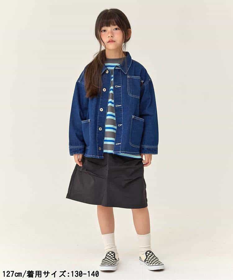 WEB限定  KUDOZ.B シャカシャカナイロンスカート  6分丈_970245