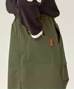 WEB限定  KUDOZ.B シャカシャカナイロンスカート  6分丈_970252