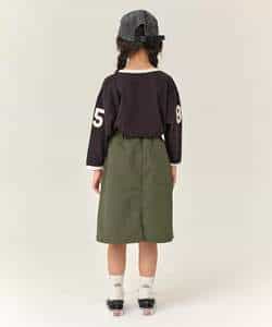 WEB限定  KUDOZ.B シャカシャカナイロンスカート  6分丈_970255