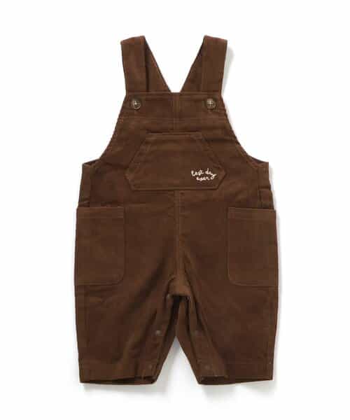 ★SALE★Bpop コーデュロイベビーサロペット